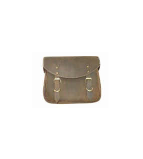 Royal Enfield Genuine Leather Saddle Bags Pair For Classic Models 500cc 350cc