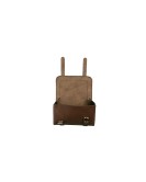 Royal Enfield GT and Interceptor 650cc Leather Tobacco Color Pannier Bags Pair