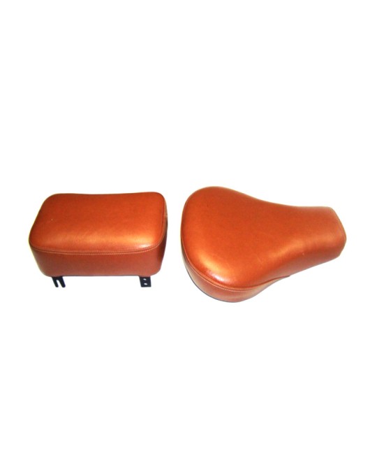 New Royal Enfield Leather Sprung Front And Pillion Seat