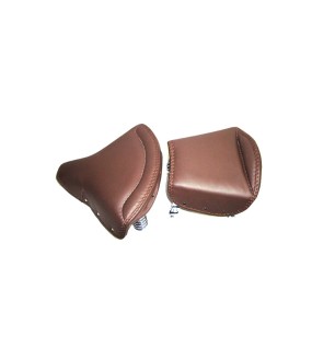 Bullet Classic Sprung Front And Pillion Seat Tan Colour