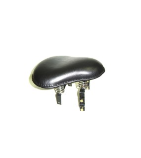 Royal Enfield American Style Large Rear Seat Black Leather