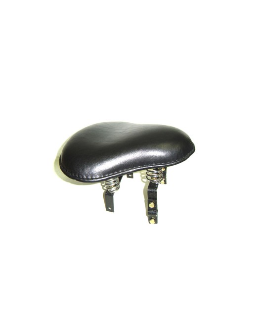 Royal Enfield American Style Large Rear Seat Black Leather