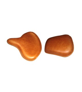 Royal Enfield American Style Front And Rear Seat Tan Color