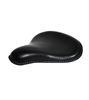 Harley Sportster Steel Based Black Leather Finish Seat Custom Bobber Chopper