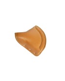 New Royal Enfield Tan VINYL Front Solo Seat With Chrome Springs Complete