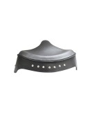 New 16" Harley Chopper Classic Police Seat Skirted Black With Springs