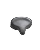 New 16" Harley Chopper Classic Police Seat Skirted Black With Springs