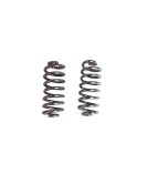 New 16" Harley Chopper Classic Police Seat Skirted Black With Springs