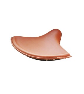 New Royal Enfield Front American Type Seat Brown Colour + Chrome Springs