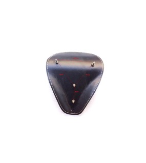 Custom Bobber Chopper Harley Sportster Steel Leather Based Seat Brown