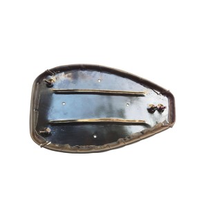 Vintage Universal Trail Scramblers Seat Metal Base BSA Norton Triumph Black