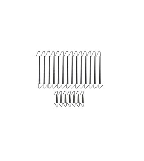 New Lycett Type Solo Seat Spring Set BSA Triumph Norton AJS Royal Enfield