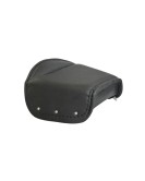 New BSA Norton Triumph Enfield Black Pillion Seat With Chrome Springs