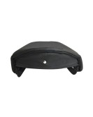 New BSA Norton Triumph Enfield Black Pillion Seat With Chrome Springs