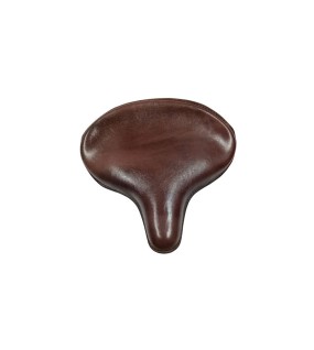 Royal Enfield Front American Type Seat Brown Colour + Chrome Springs