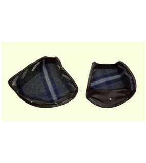 New Bullet Classic Sprung Front And Pillion Seat Dark Brown Color 