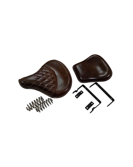 Royal Enfield Standard Bike Front & Rear Brown Color Seats