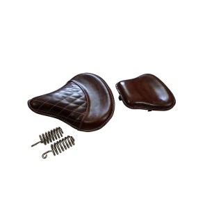 Royal Enfield Classic Bike Front &amp; Rear Brown Color Seat