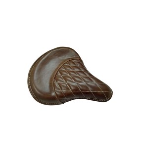 Royal Enfield 500cc Standard Leather Brown Color Seat With Spring 