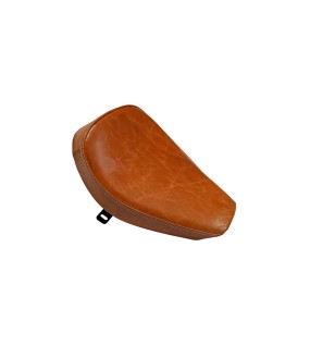 Royal Enfield Front Solo Seat Tan Color Leather Bullet Norton BSA Trump