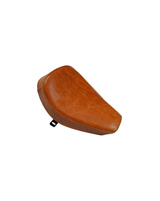 Royal Enfield Front Solo Seat Tan Color Leather Bullet Norton BSA Trump