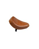 Royal Enfield Front Solo Seat Tan Color Leather Bullet Norton BSA Trump
