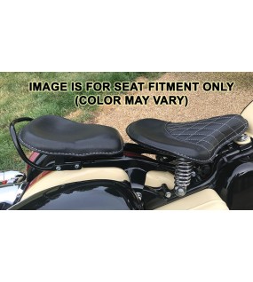 Royal Enfield Classic Bike Front &amp; Rear Brown Color Seat