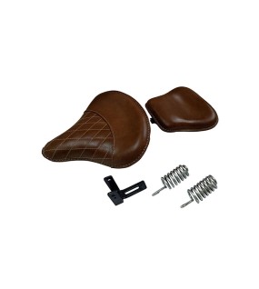 Royal Enfield Classic Bike Front &amp; Rear Seat Brown Color