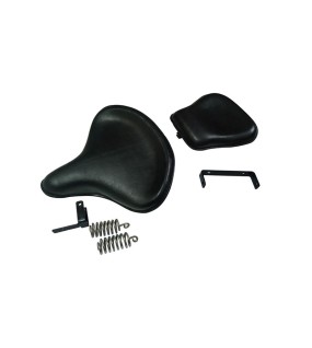 Royal Enfield Classic Bike American Style Front &amp; Rear Seat Black