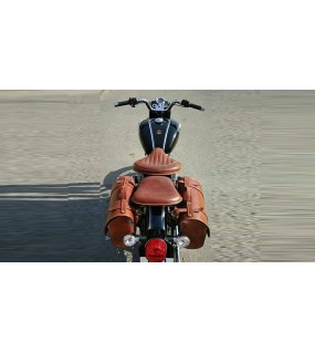 Royal Enfield 350cc 500cc Standard Bike Front and Rear Seats With Fitting