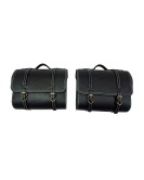 Royal Enfield 350cc 500cc Classic Front and Rear Seats With Saddle Bags