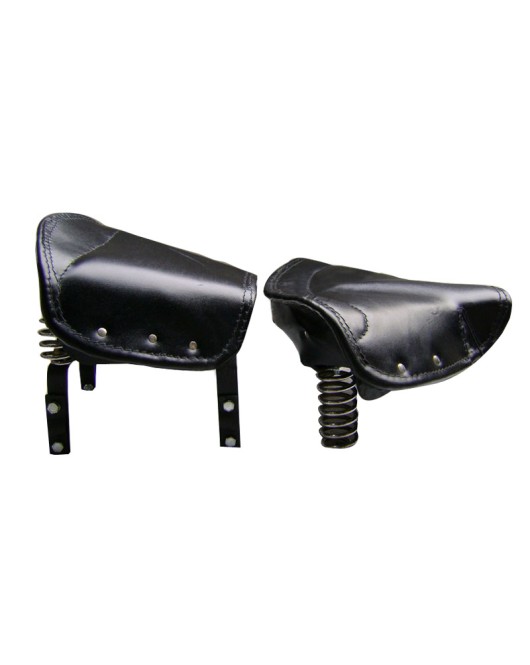 Vintage 1950s New Black Saddle Seats Triumph, Royal Enfield