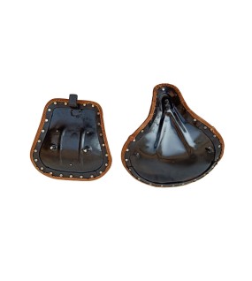 Royal Enfield Classic Bike 350cc 500cc Front &amp; Rear Seat With Fitting