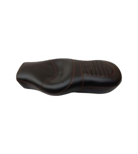Fit For Royal Enfield GT Continental 650 Black Touring Dual Seat