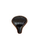 Genuine Leather Front Rider Solo Seat for Royal Enfield Classic 500cc 350cc