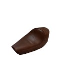 Royal Enfield Classic 350cc 500cc Leather Low Rider Front Solo Seat Brown