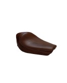 Royal Enfield Classic 350cc 500cc Leather Low Rider Front Solo Seat Brown