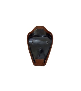 Royal Enfield Classic 350cc 500cc Leather Low Rider Front Solo Seat Brown