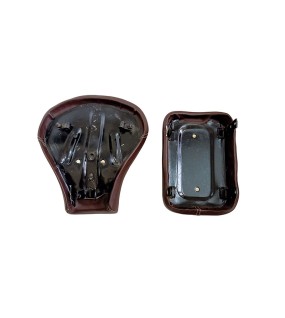 Royal Enfield Standard 350cc 500cc Front and Rear Seat Brown