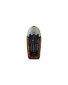Royal Enfield GT Continental and Interceptor 650 Single Seat Brown Tan With White Cowl
