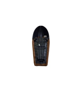 Royal Enfield GT Continental and Interceptor 650 Single Seat Brown Color with Black Cowl