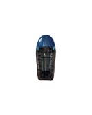 Royal Enfield GT  Continental and Interceptor 650 Single Seat Coffee Brown with Blue Cowl