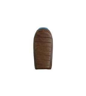Royal Enfield GT Continental and Interceptor 650 Single Seat Brown Color with Blue Cowl