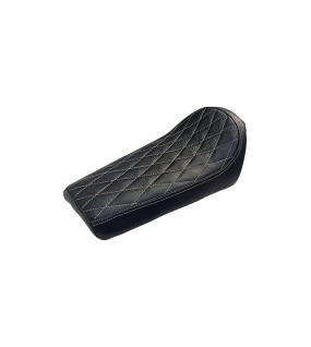 Royal Enfield GT Continental and Interceptor 650 Single Seat Black With Black Cowl
