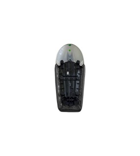 Royal Enfield GT Continental and Interceptor 650 Single Seat Black With White Cowl