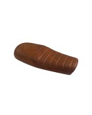 Royal Enfield GT Continental and Interceptor 650 Brown Genuine Leather Dual Seat