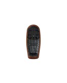 Royal Enfield GT Continental and Interceptor 650 Brown Genuine Leather Dual Seat