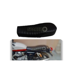 Royal Enfield GT Continental and Interceptor 650 Black Leatherite Dual Seat