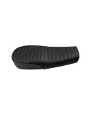 Royal Enfield GT Continental and Interceptor 650 Black Leatherite Dual Seat
