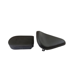 Genuine Leather Royal Enfield Classic 350 500 Low Rider Front and Rear Seat